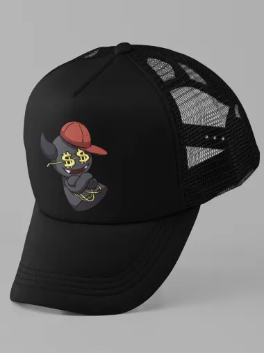 Черна Шапка С Мрежа Darkbro