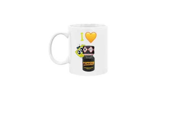 MadRavers Mug I I <3 Poppers