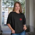 Унисекс Oversize тениска "Cursed Kunoichi"