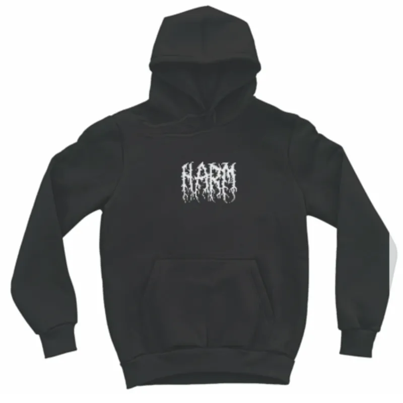 Hella Duck black oversize hoodie