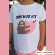 SOS Hug Kit - Детска тениска - бяла