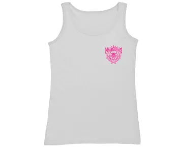 MadRavers Woman TankTop I Hot Girls Listen to Techno - White