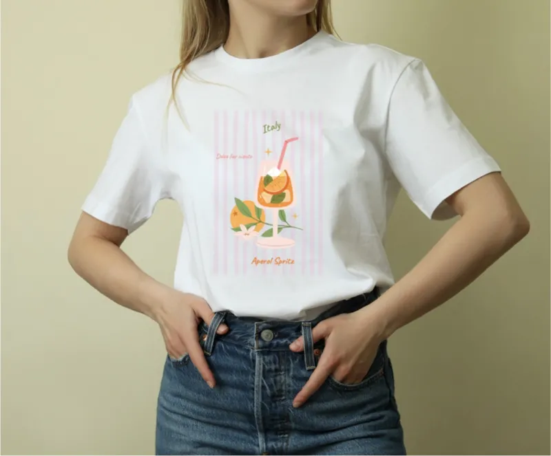 Унисекс тениска " Aperol Spritz"