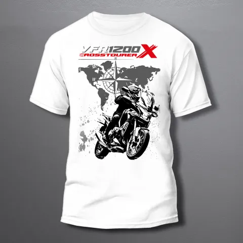 мъжка тениска VFR1200X White 2