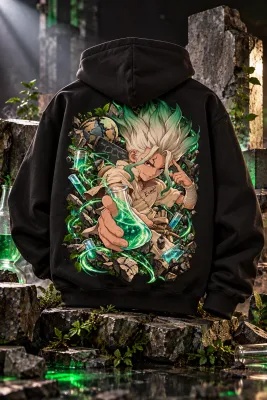Худи с джобове Dr. Stone