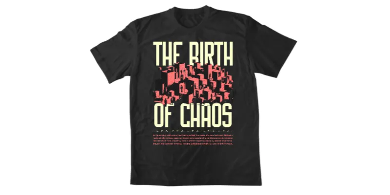 Мъжка тениска The Birth of Chaos