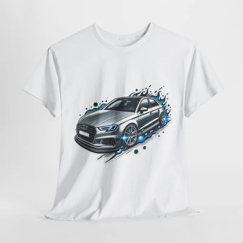 Тениска Audi - бяла
