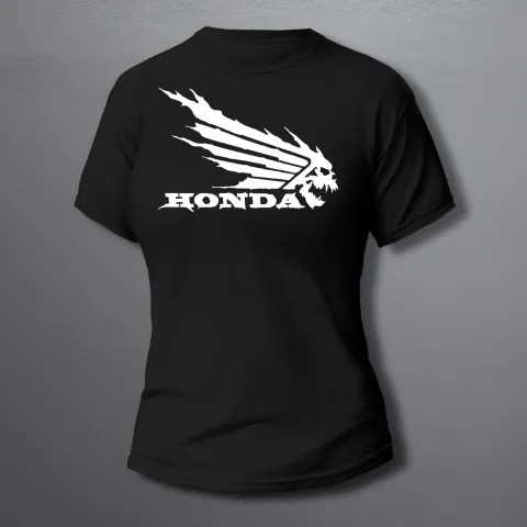 дамска тениска HONDA DRAGON WHITE