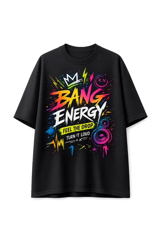 Персонализирана тениска Bang Energy Streetwear