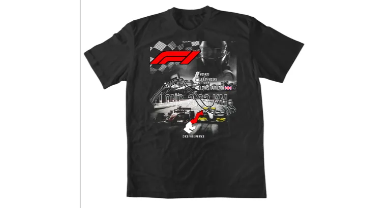 Фен Тениска F1 Monaco
