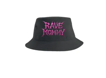 MadRavers Bucket Hat I Rave Mommy - Black