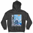 open mind black hoodie
