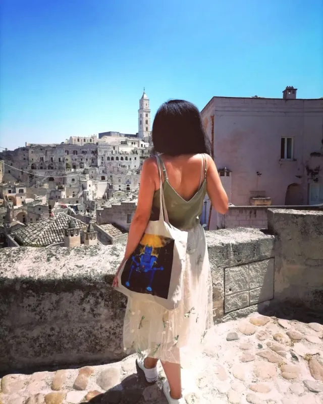 "Care" tote