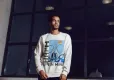 Open mind white crewneck