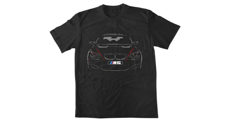 Мъжка тениска BMW E60 M5