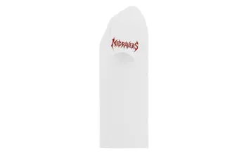 MadRavers Heavy Oversize Tee I TT x Red Devil Logo - White