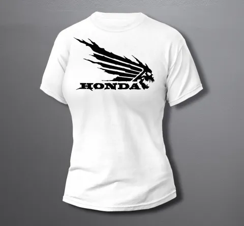 HONDA DRAGON BLACK дамска тениска