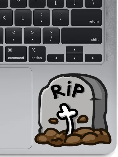 RIP (7x7cm)
