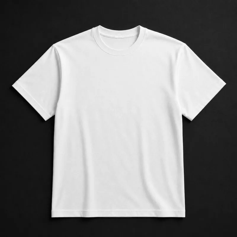 VOZDUKH «РАБОТИ ТИХО» — Тежка Oversize Тениска | Бяла