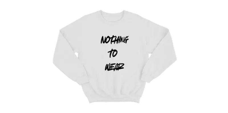 Суичър Nothing to wear