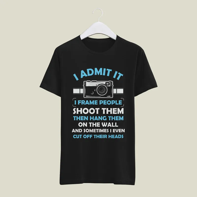 Oversize тениска  "I admin it ..."
