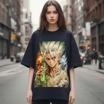Овърсайз  тениска Dr. Stone