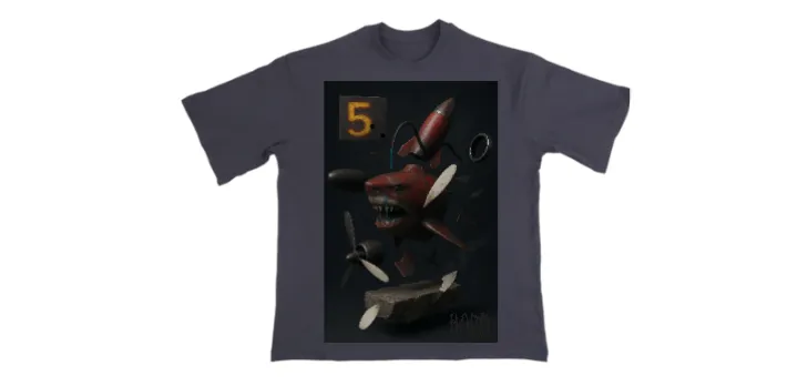 Shark attack premium tee