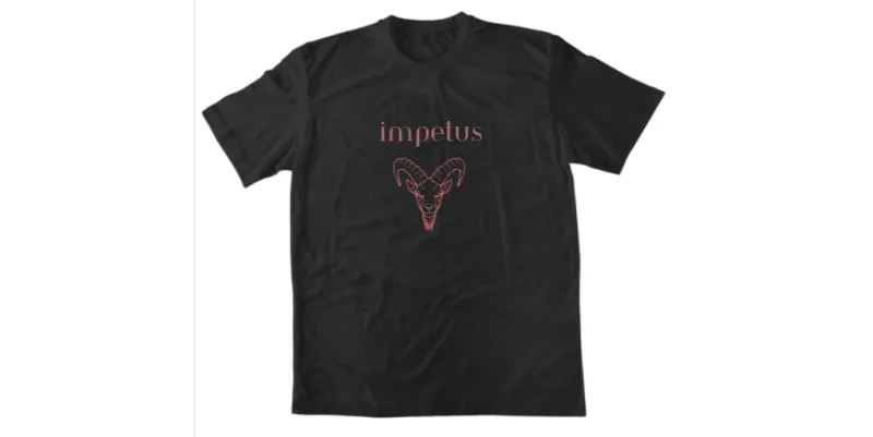 Мъжка тениска с принт Impetus