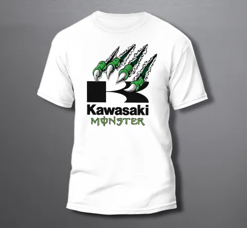 мъжка тениска KAWASAKI Monster