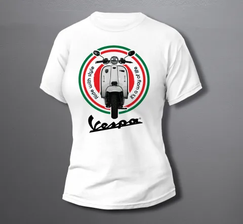 дамска тениска Vespa Italy style