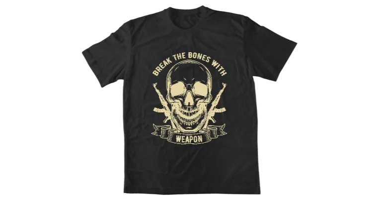 Мъжка тениска Break the bones