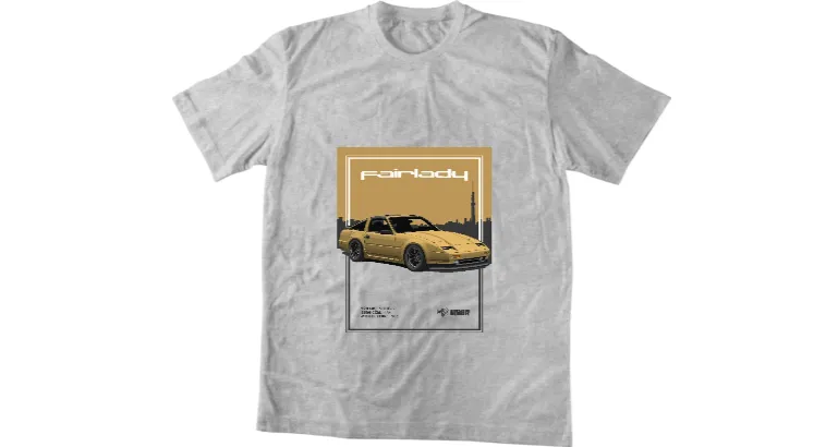 Мъжка тениска Poster Nissan Firelady