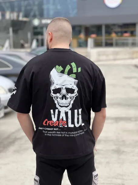 Create Value – Oversize Heavy Premium Тениска