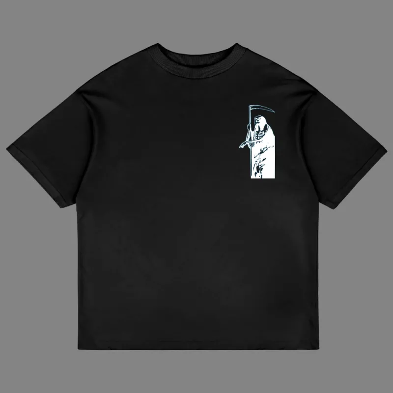 WhiteSkull2Faces дизайн на гърба