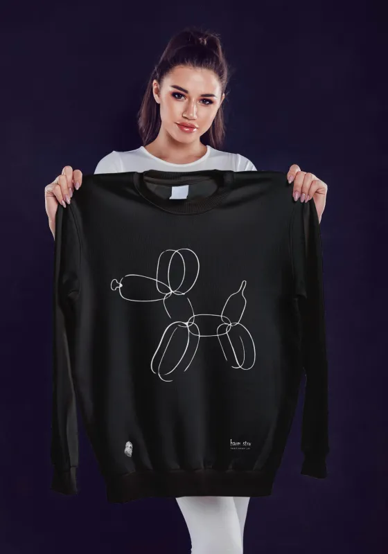 Balloon dog crewneck