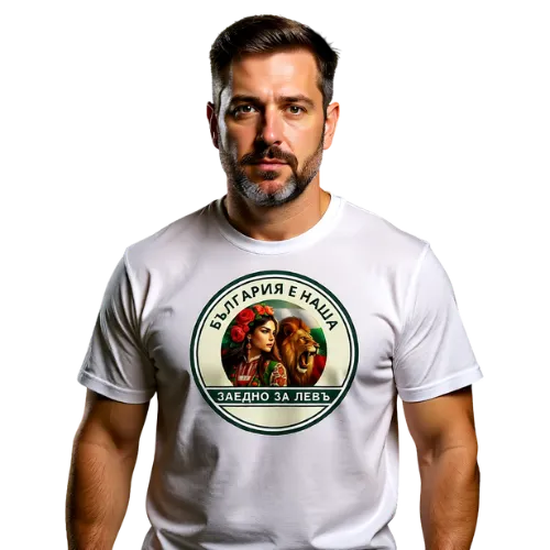 T-shirt овърсайз бяла
