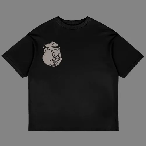 ProvinceDogs черна с дизайн на гърба