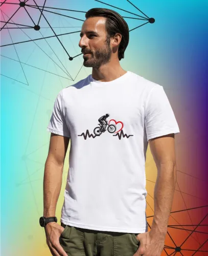 Мъжка тениска “Bike life”