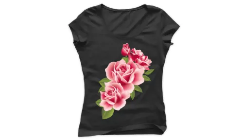Дамска тениска , Garden Roses1