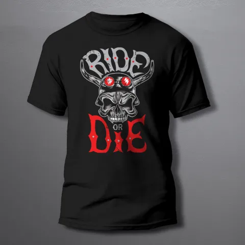 мъжка тениска RIDE or DIE