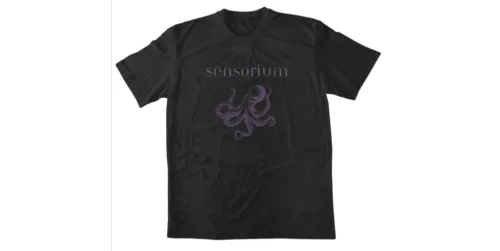Мъжка тениска с принт Sensorium Octopus