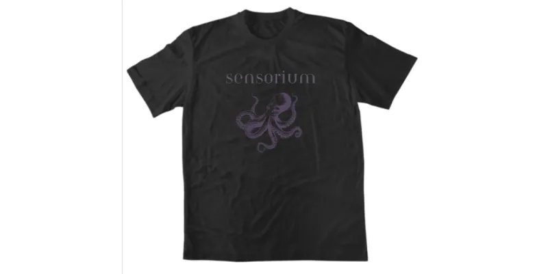 Мъжка тениска с принт Sensorium Octopus