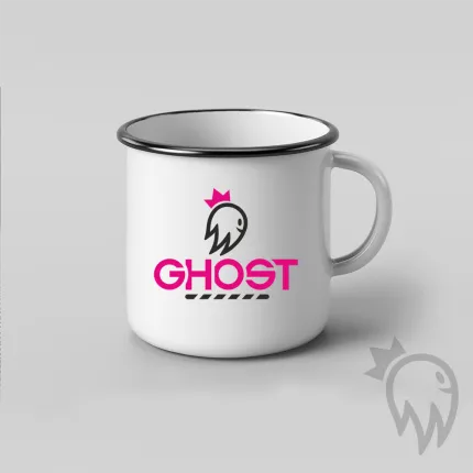 Метално канче - Ghost Logo