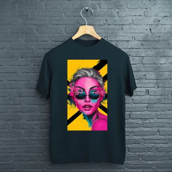 Мъжка тениска - Ghost Pink - Yellow
