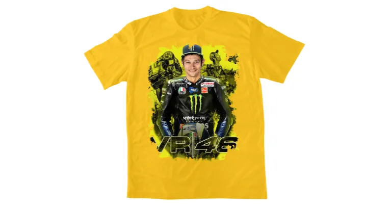 Тениска Vale Rossi 46 Poster 2