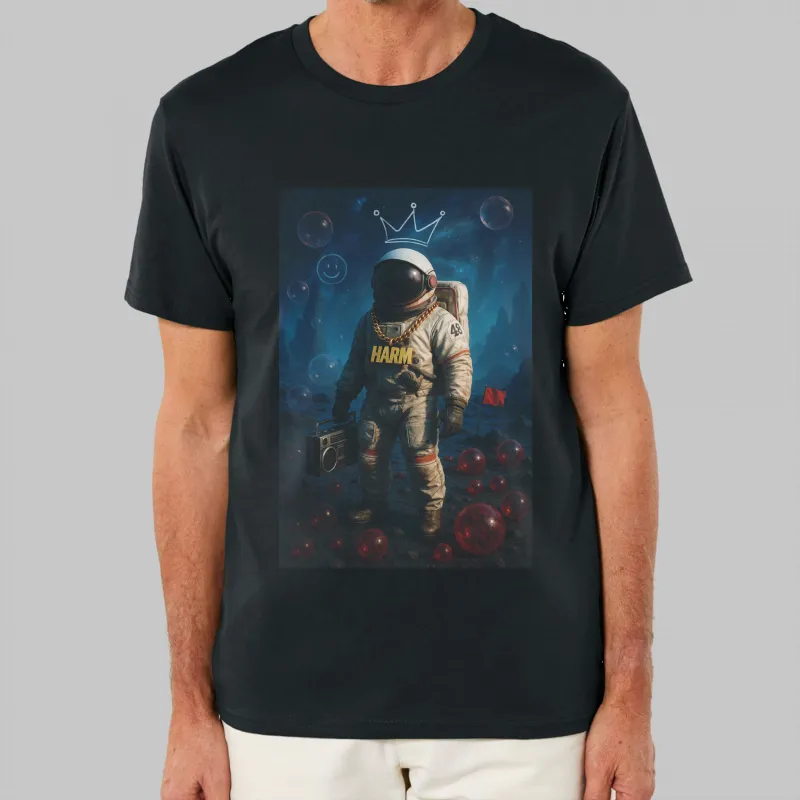 Space Gangsta black tee