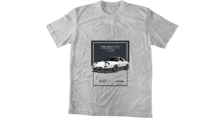 Мъжка тениска Poster Mazda RX7 FC35