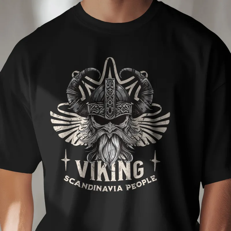 Мъжка тениска - "Dark Celtic Viking"