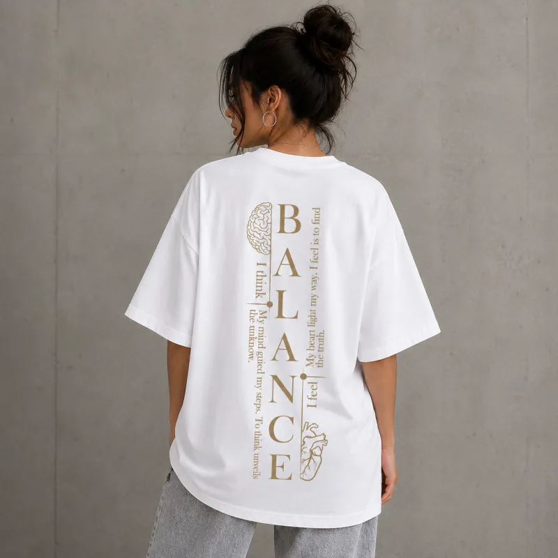 Тениска Balance White Woman
