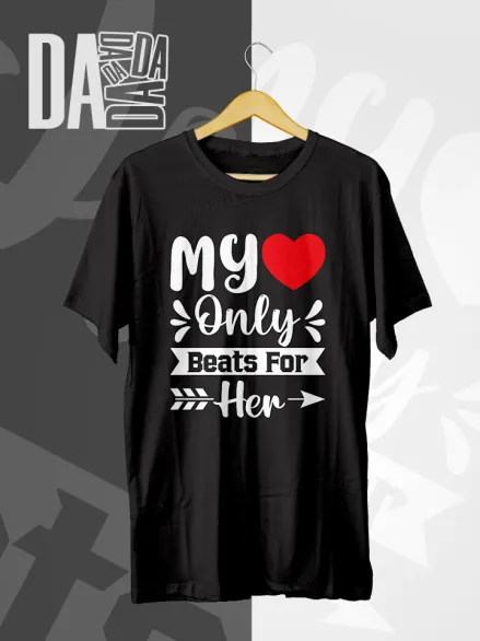 YOU & ME 001 Black Men Front